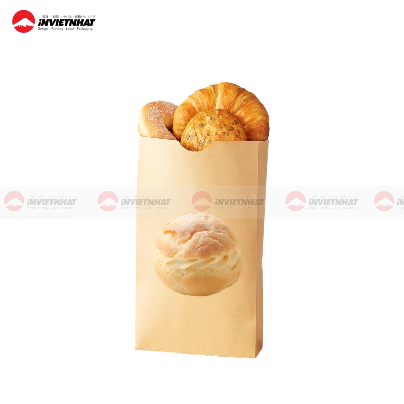 35+ Mẫu in túi giấy đựng bánh mì GIÁ RẺ thiết kế đẹp tại TPHCM 35 Tui giay dung banh mi ngot