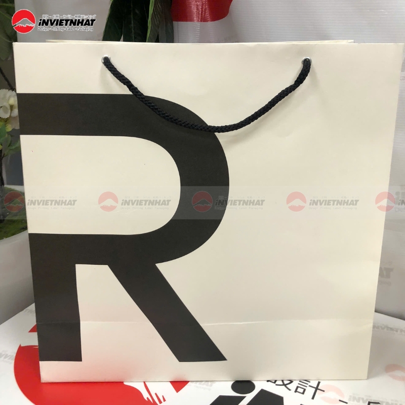 Tui giay kraft trang