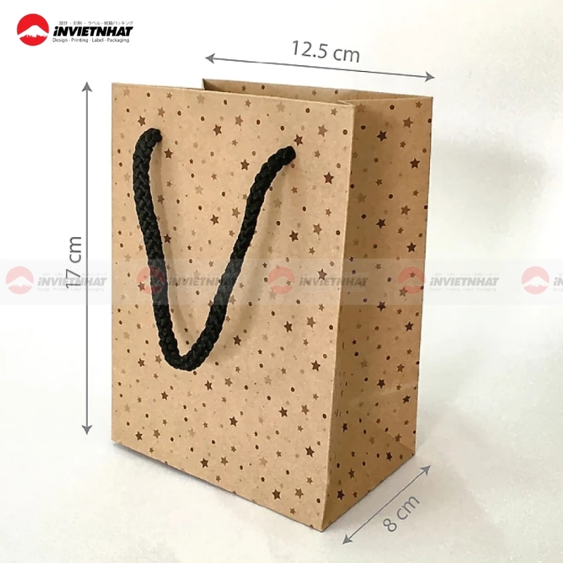 túi giấy size mini