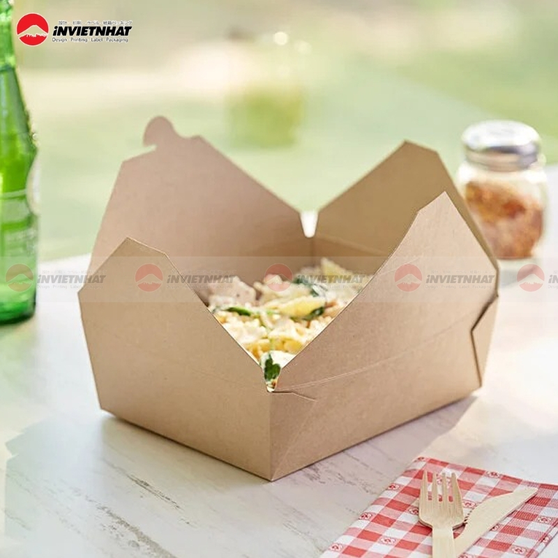 15+ Mẫu hộp giấy đựng xôi TIỆN DỤNG, giá rẻ 18 hộp đựng xôi mang vềhộp đựng xôi mang về