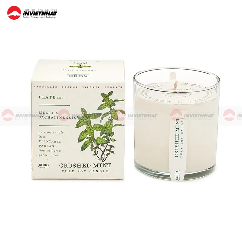 hộp giấy đựng nến thơm cho shop