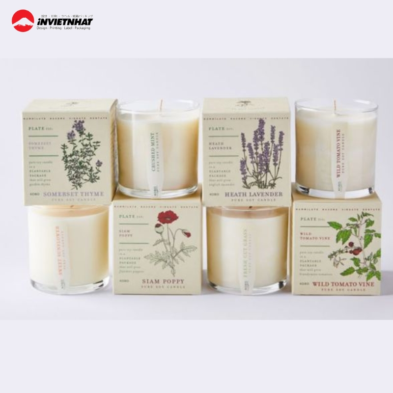 hộp giấy đựng nến thơm hình ảnh