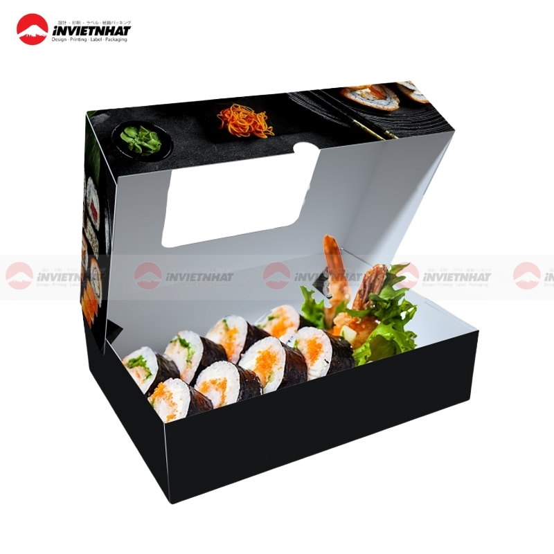13+ Mẫu hộp giấy đựng sushi an toàn VỆ SINH, thiết kế đẹp 27 hộp giấy đựng sushi thân thiện môi trường (2)