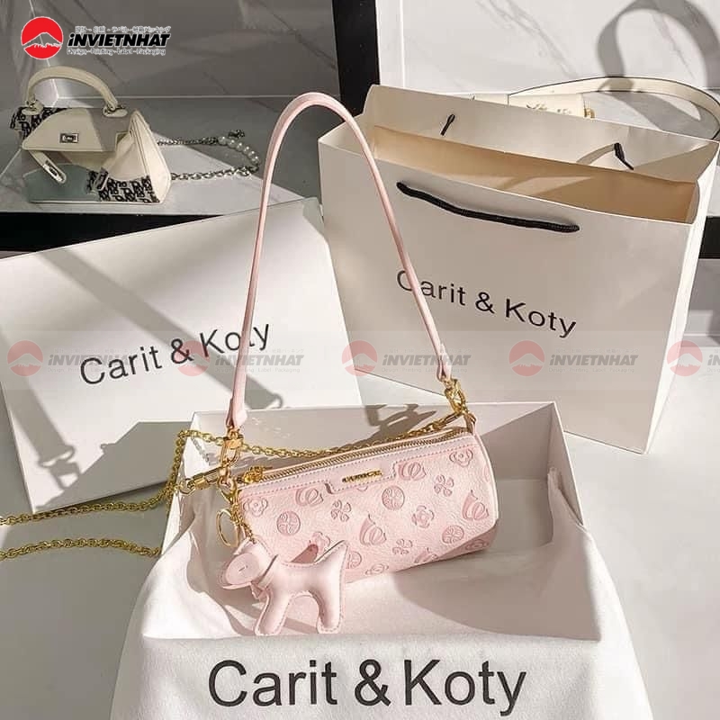 hộp giấy đựng túi xách phong cách