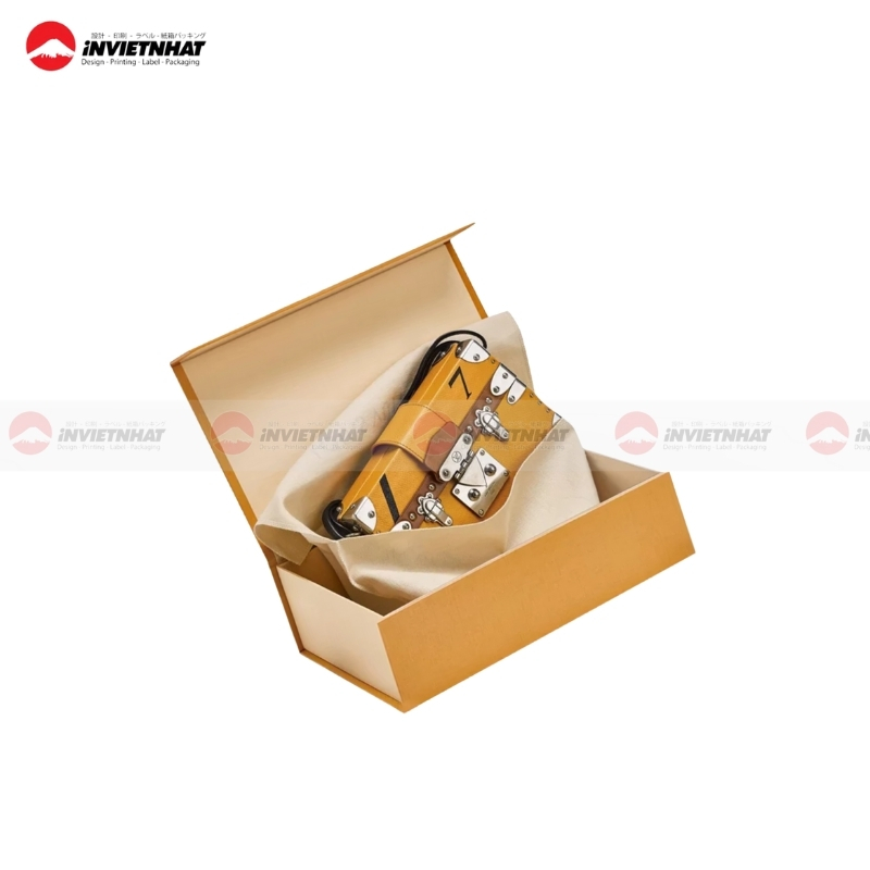 hộp giấy đựng túi xách sang trọng