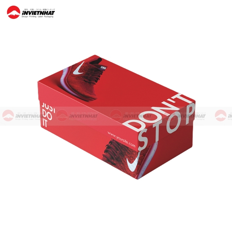 hop giay mau do dung giay