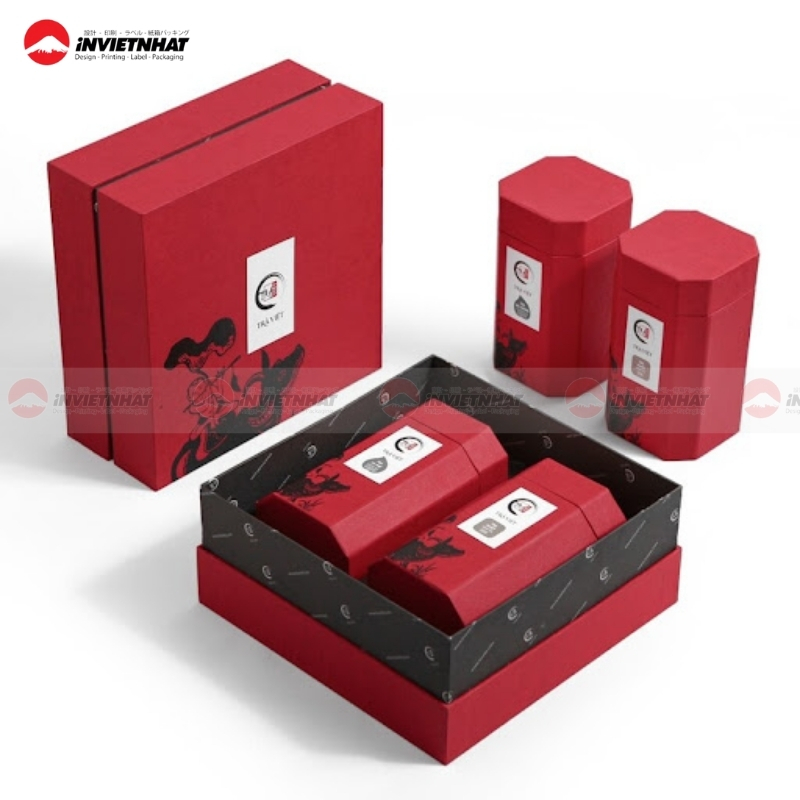 hop giay mau do dung tra