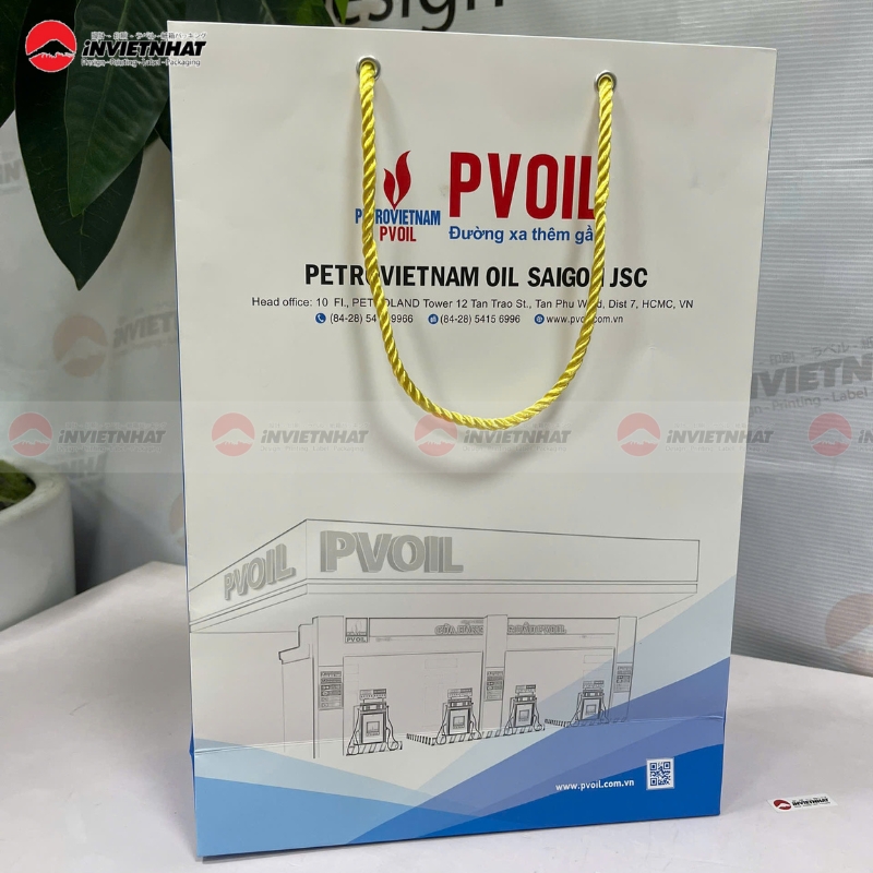 in tui giay cho Cong ty Co phan Xang dau Dau khi Sai Gon