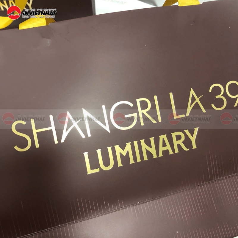 in tui giay logo ep kim