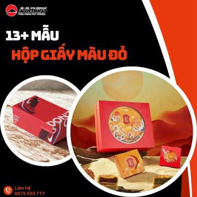 thumb hộp giấy màu đỏ