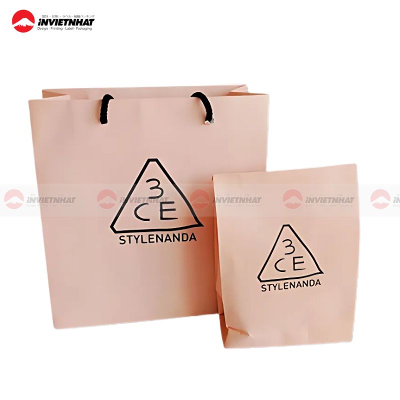 Túi giấy 3CE xinh xắn