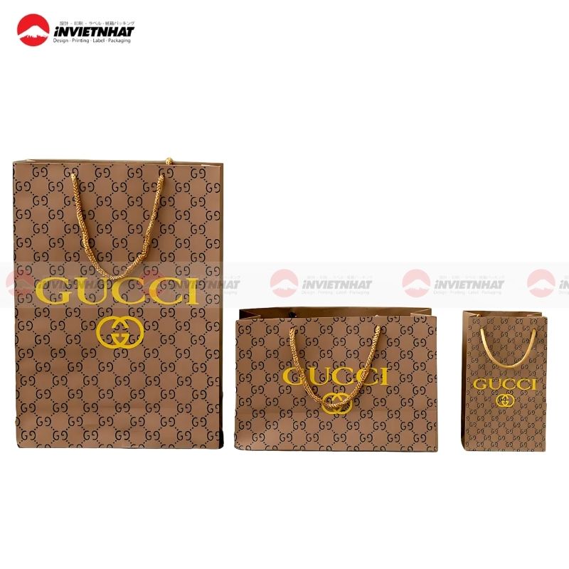 tui giay Gucci day vai