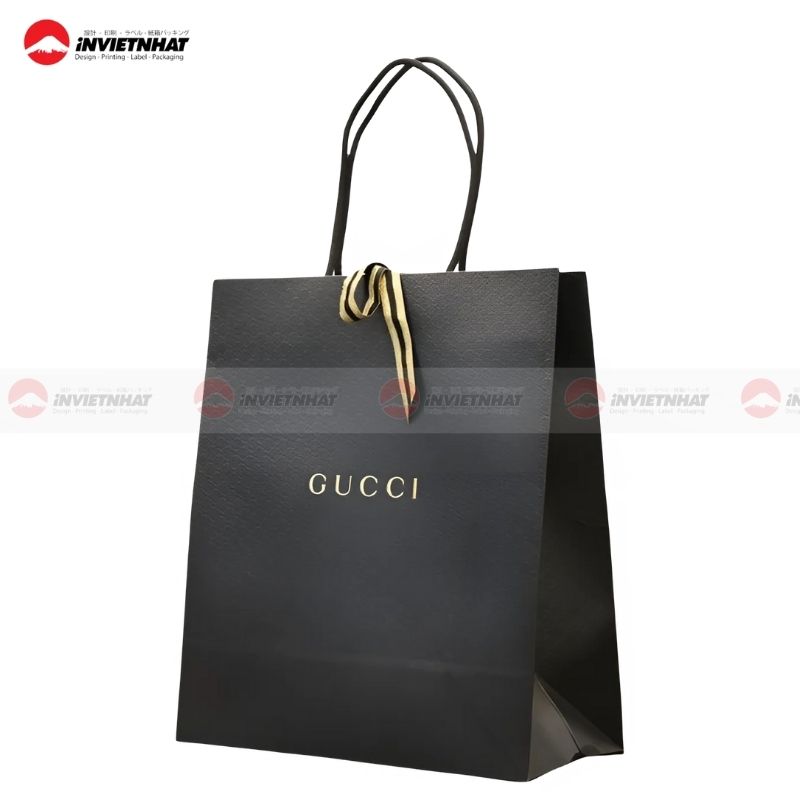 23+ Mẫu in túi giấy cho shop thời trang GIÁ RẺ, chất lượng, giao nhanh tại TPHCM 33 Túi giấy Gucci thời trang