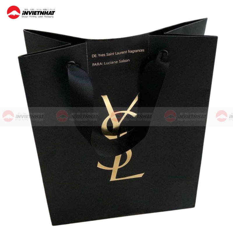 tui giay YSL thiet ke don gian