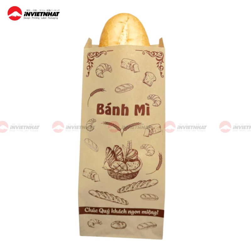 túi giấy bánh mì 1