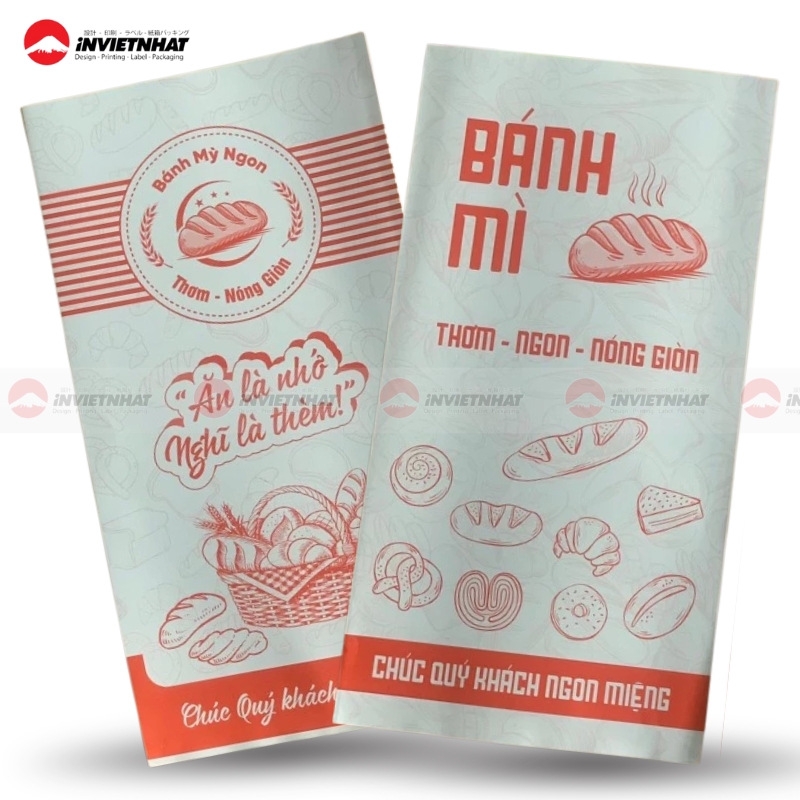 35+ Mẫu in túi giấy đựng bánh mì GIÁ RẺ thiết kế đẹp tại TPHCM 26 Túi giấy bọc bánh mì