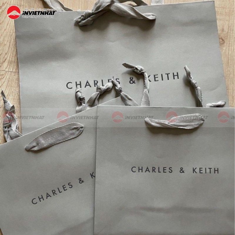 Túi giấy Charles & Keith cao cấp