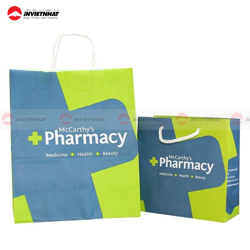 túi giấy đựng thuốc an toàn
