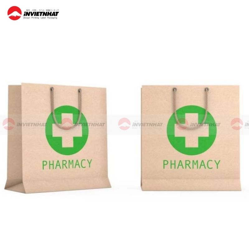 túi giấy đựng thuốc y tế