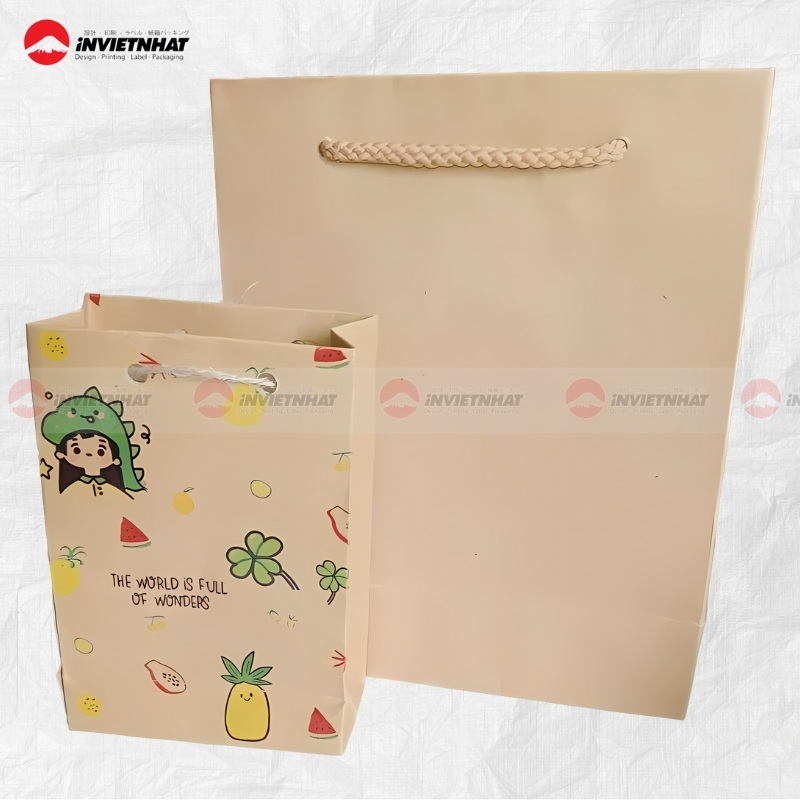 túi giấy mini in logo thương hiệu