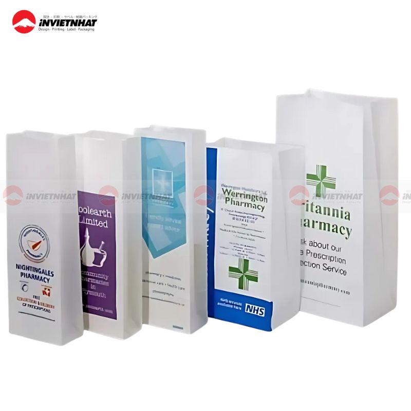 Túi giấy thuốc tái chế
