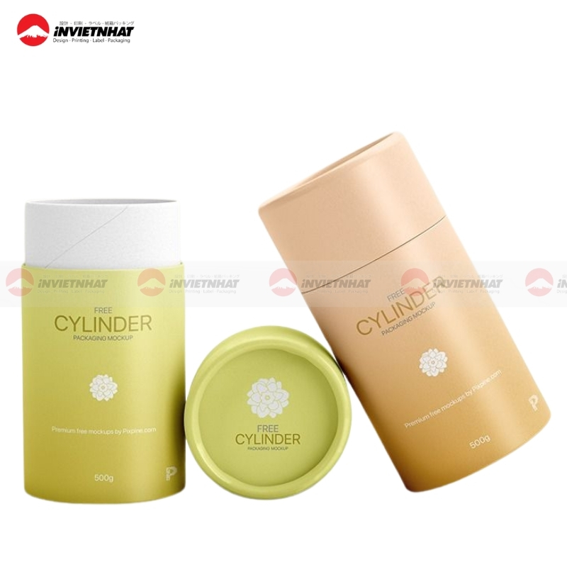 Hộp giấy dạng lon carton cứng