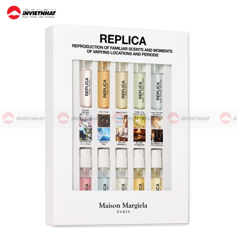 Hop giay dung nuoc hoa nap nam cham qua tang