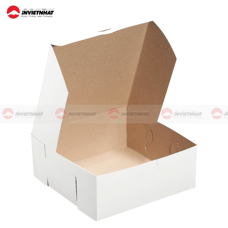 Hop giay mau trang cho nganh thuc pham