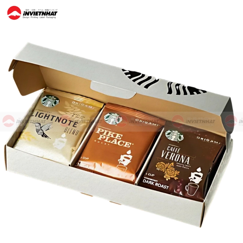 Hop giay nhieu ngan dung tra