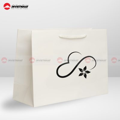 Tui giay ivory trang nga