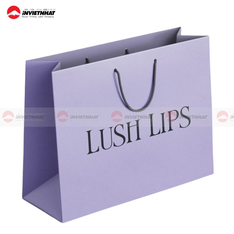 Tui giay mau tim pastel dep mat