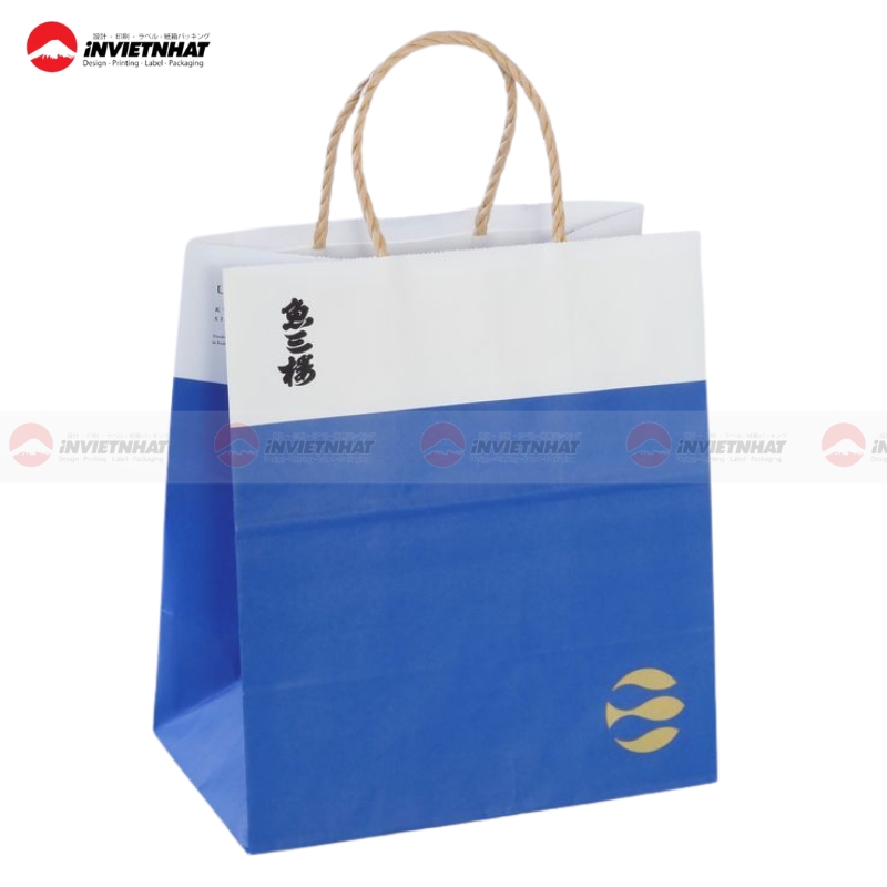 Tui giay phoi mau xanh trang