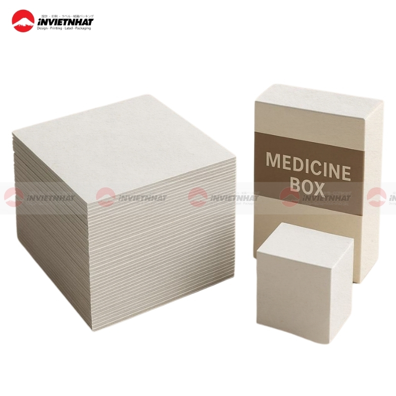 Ấn phẩm hộp duplex 250gsm