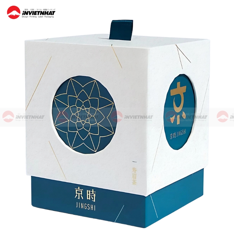 21+ Mẫu in hộp giấy couche SANG TRỌNG cho thương hiệu 22 hop giay C300 ep kim