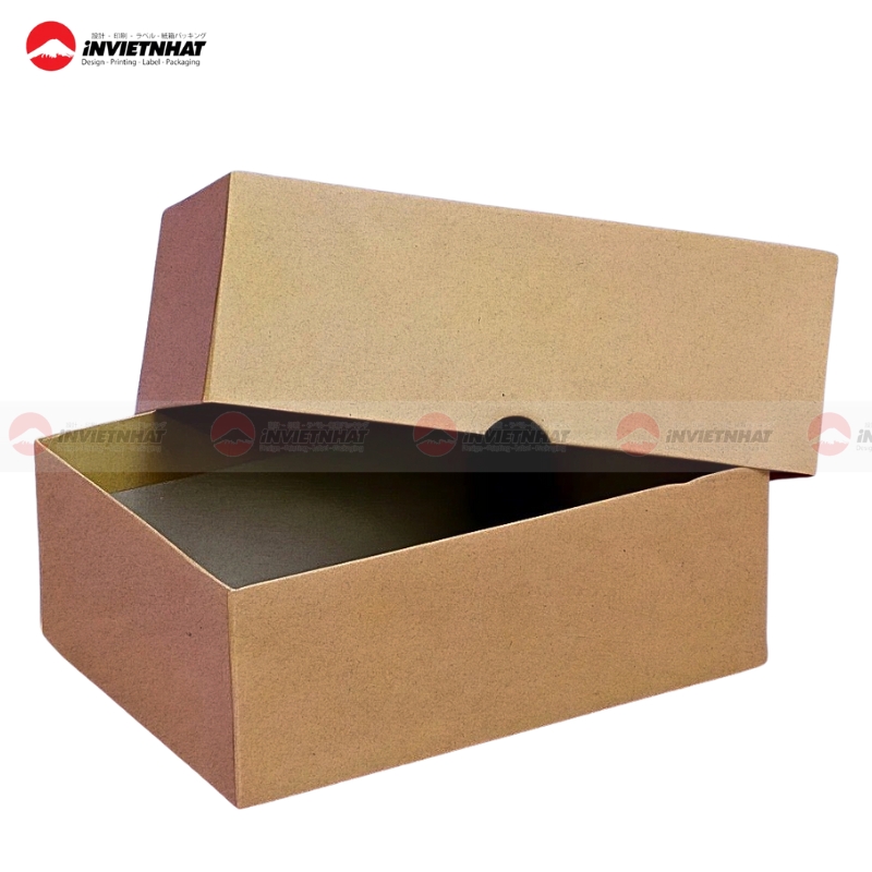 hop giay am duong mau nau