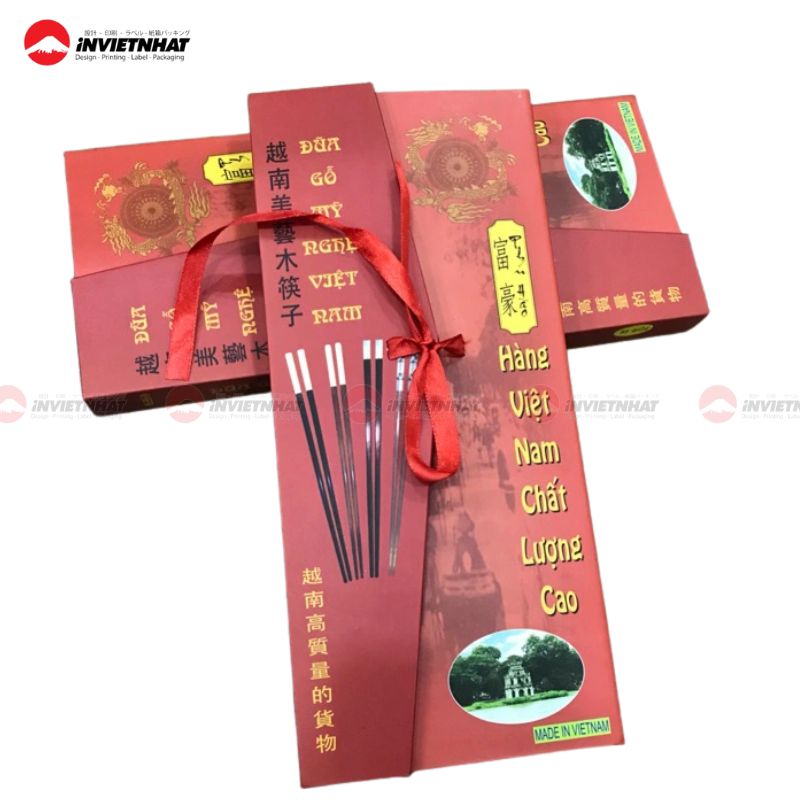 hộp giấy đựng đũa 3