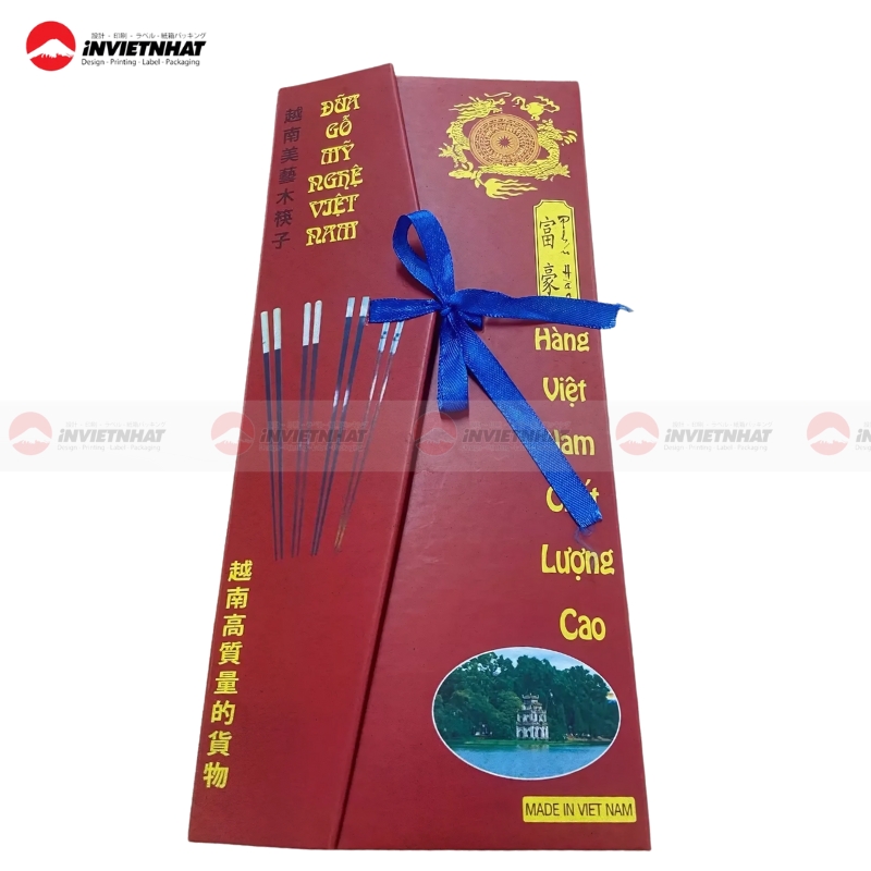 19+ Mẫu hộp giấy đựng đũa thiết kế ĐẸP, sang trọng 27 hop giay dung dua gap