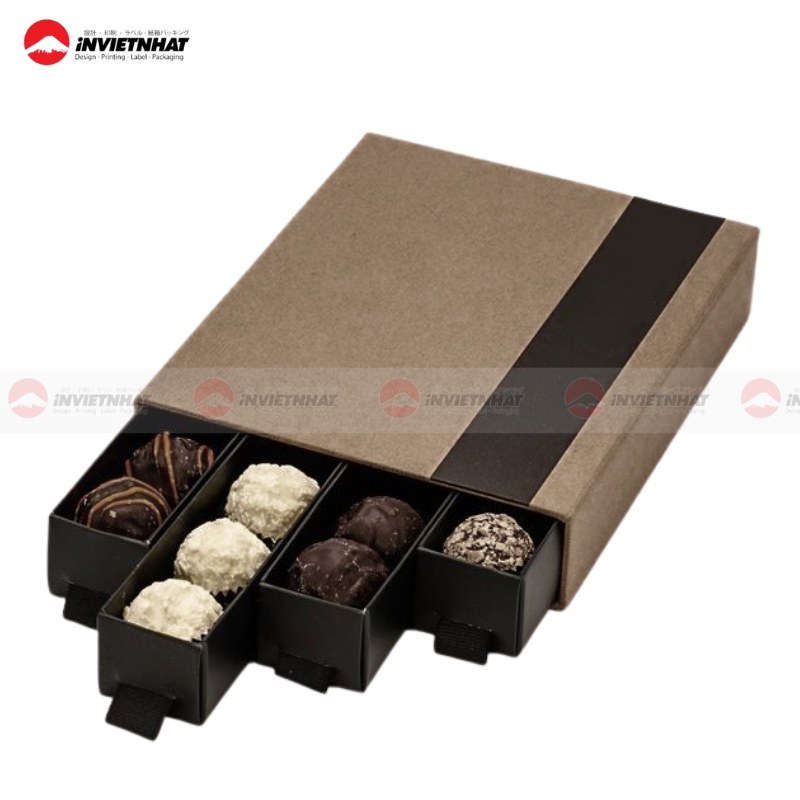 hop giay dung socola 16 vien nap keo