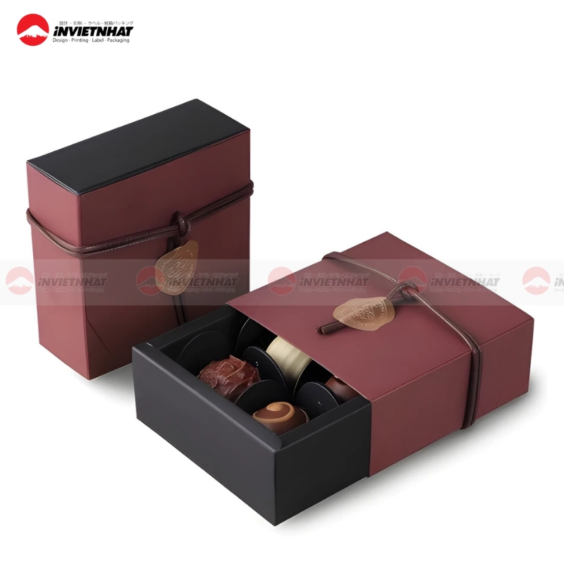 hop giay dung socola 4 vien I300