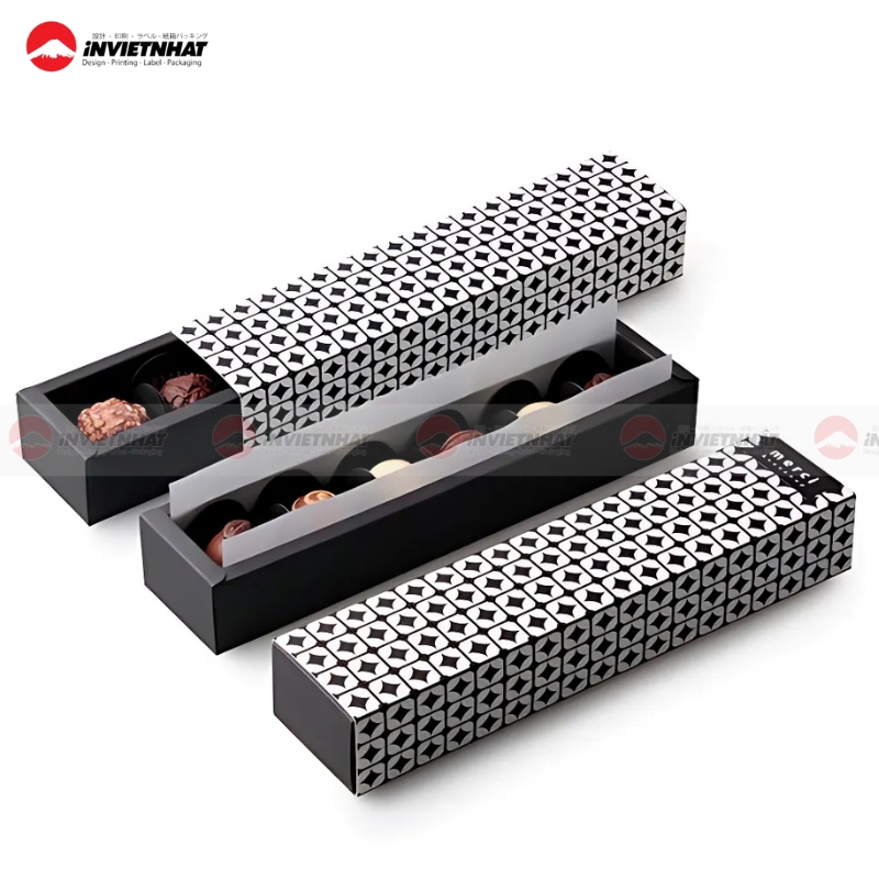 hop giay dung socola 6 vien nap keo