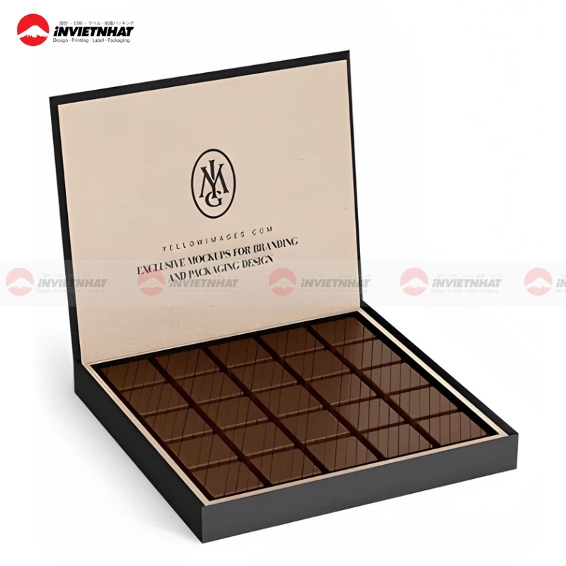 hop giay dung socola nama