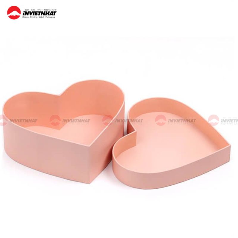 hộp giấy hình trái tim 1