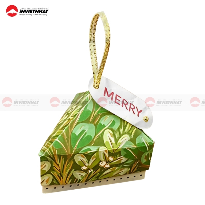 hop giay hinh triangle qua tang