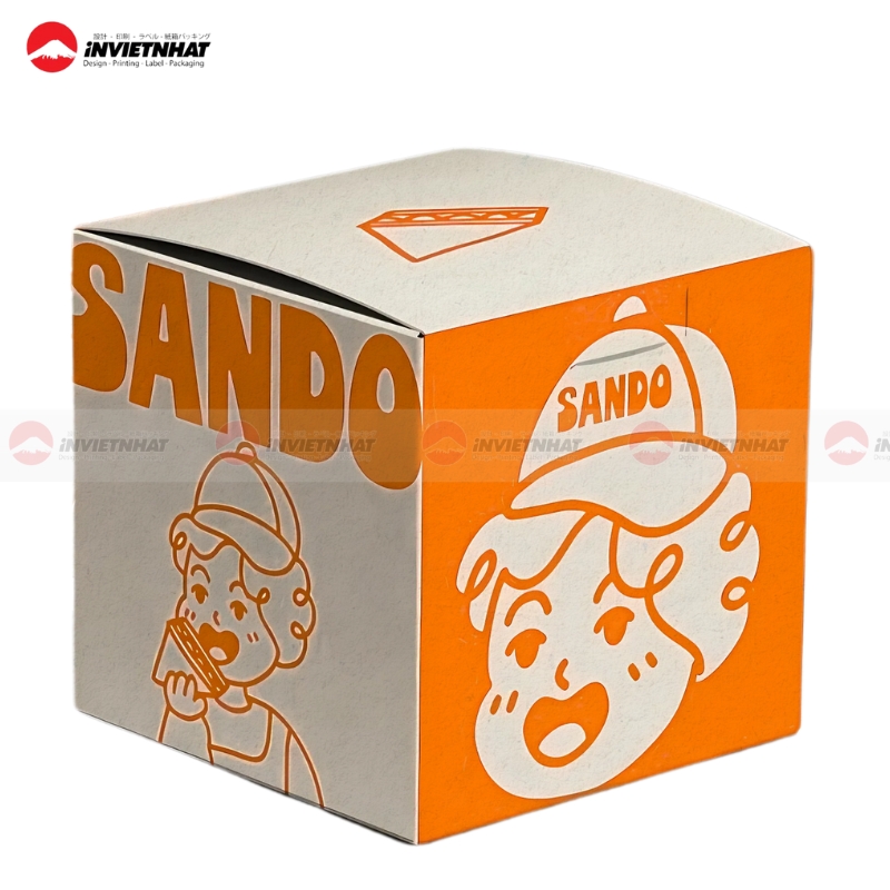 19+ Mẫu hộp giấy màu cam thiết kế NỔI BẬT, sáng tạo 2025 26 hop giay mau cam dung banh