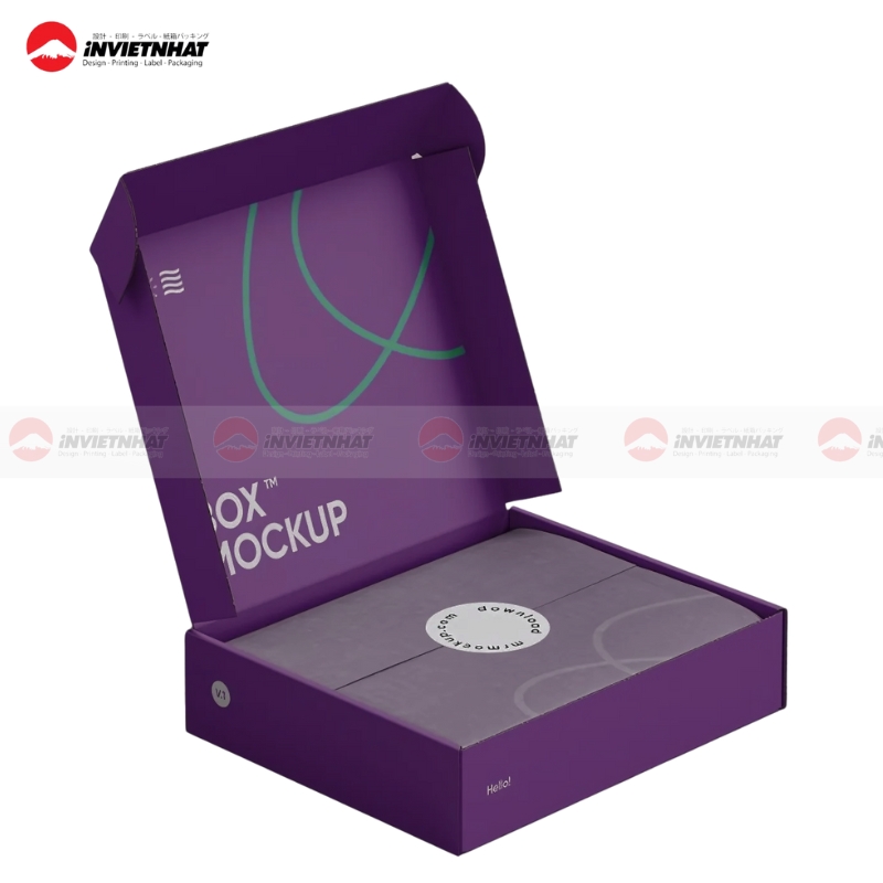 hop giay mau tim dam