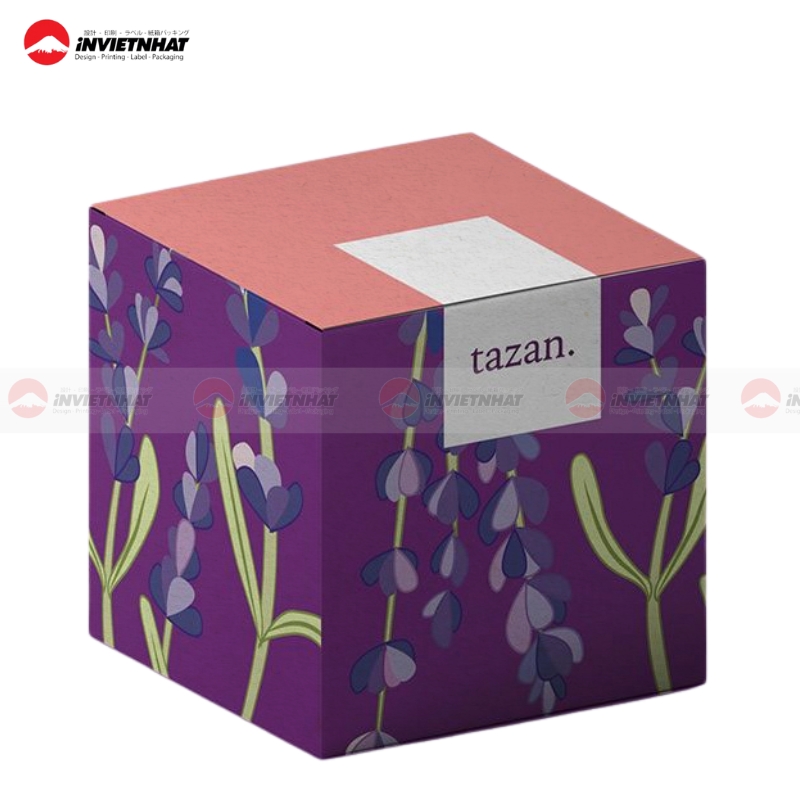 hop giay mau tim hoa tiet phoi mau