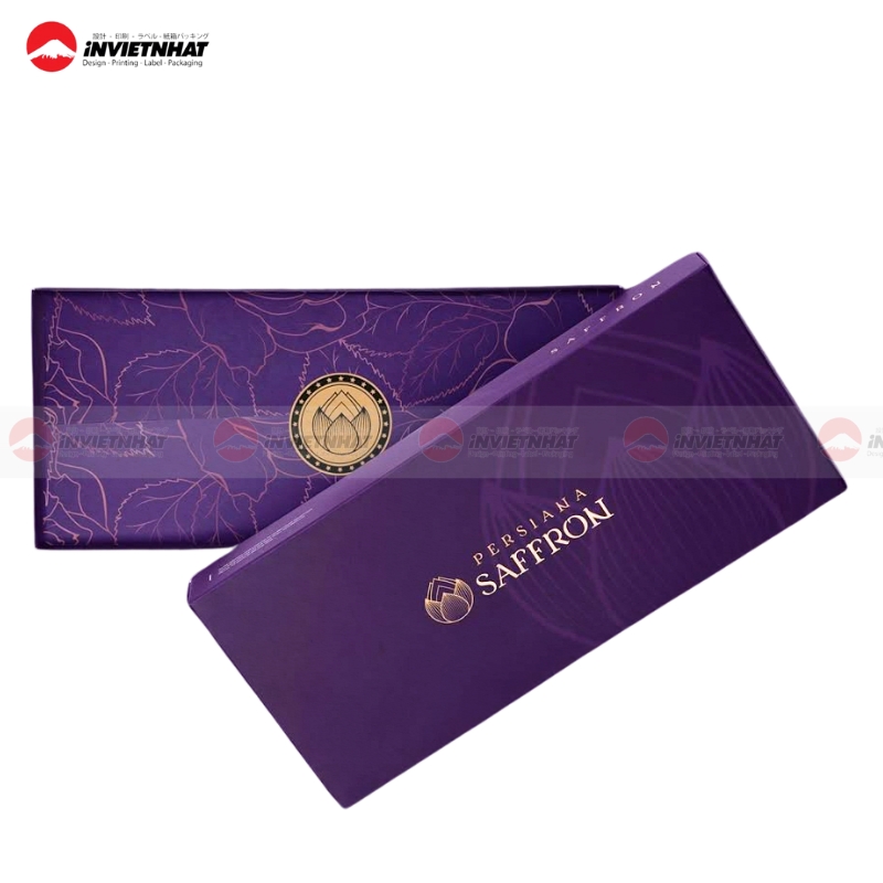 hop giay mau tim hoa van