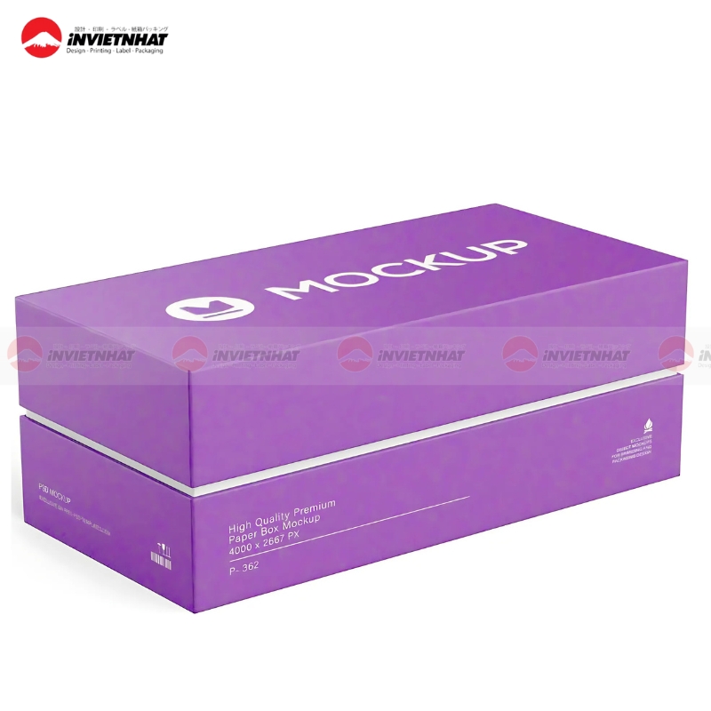 hop giay mau tim pastel am duong