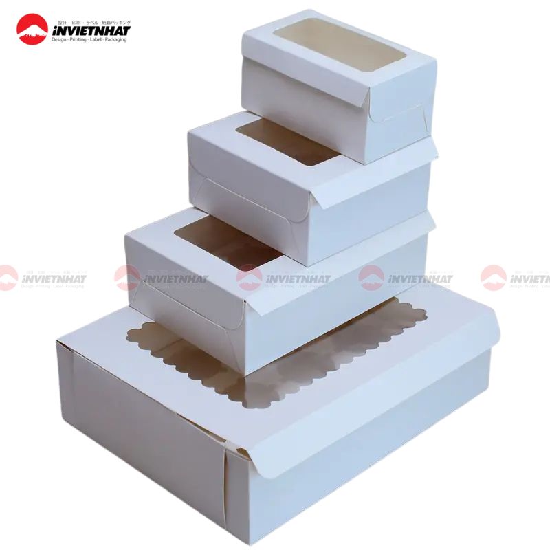29+ Mẫu hộp giấy màu trắng TINH TẾ, cứng cáp, sang trọng 26 hộp giấy màu trắng 5