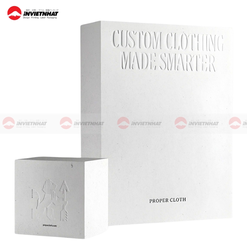 hop giay mau trang I3 toi gian